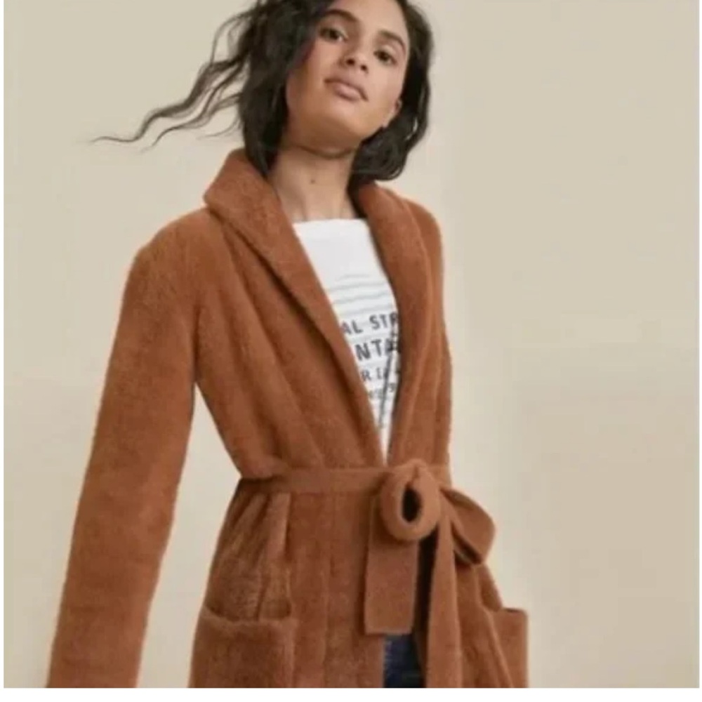 Anthropologie Amadi eyelash cardigan sweater